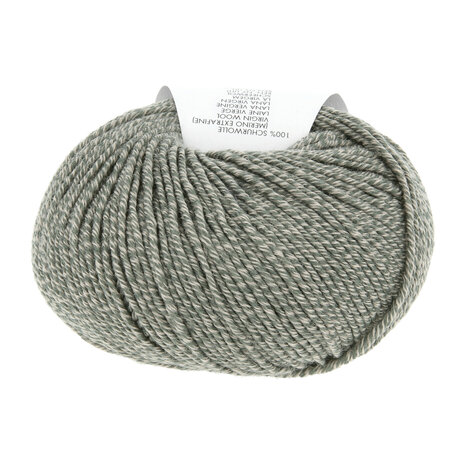 Lang Yarns Merino 120 - 155 Forest Green/Beige Moulin&eacute;.