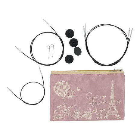 KnitPro Royal Swivel kabel set 60-100cm