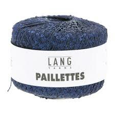 Lang Yarns Paillettes - 10 Navy