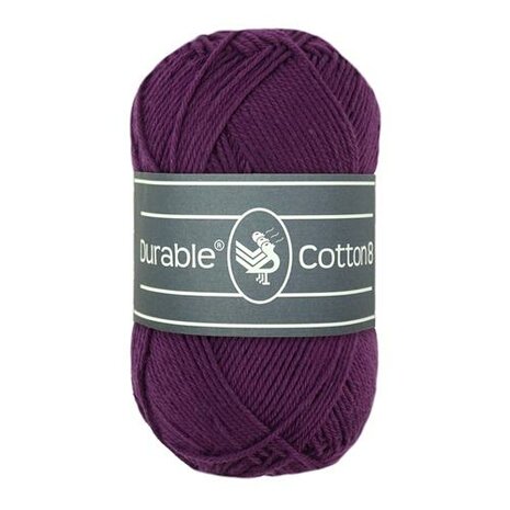 Durable Cotton 8 - 251 Aubergine