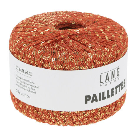 Lang Yarns Paillettes - 60 Red