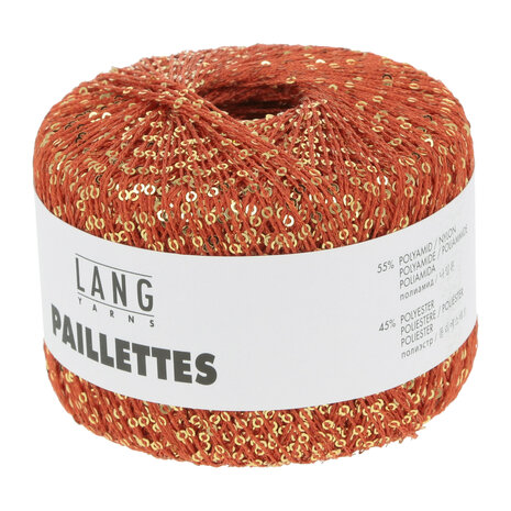 Lang Yarns Paillettes - 60 Red