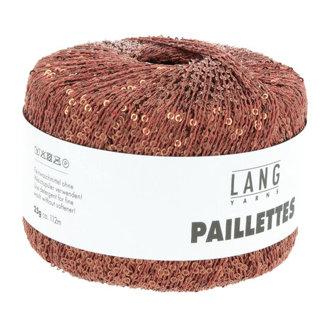 Lang Yarns Paillettes - 76 Terracotta