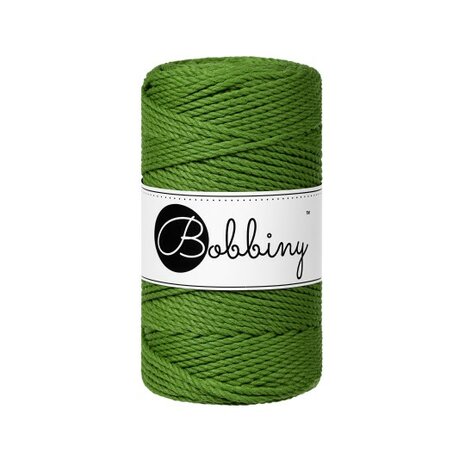 Bobbiny 3ply Macram&eacute; Twist - Moss Green 3mm