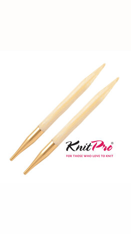 Knitpro Japanese Bamboo Verwisselbare Breipunten 13cm 3 mm t/m 12 mm 