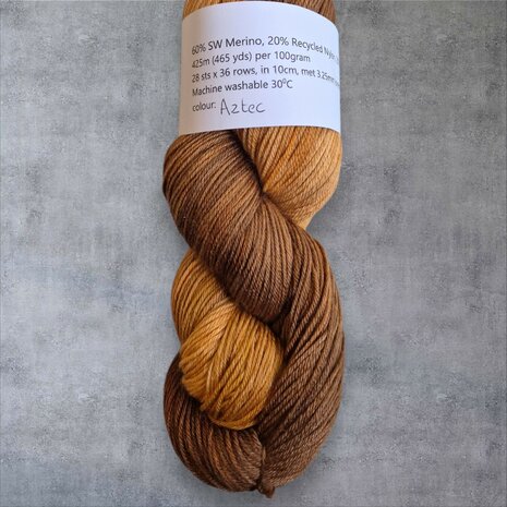 Mokum Silk Sock - Aztec
