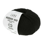 Lang Yarns Merino 400 Lace - 004 Zwart