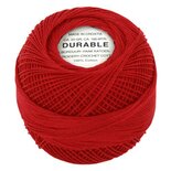 Durable, borduur- haakkatoen - Kleur 1025 Rood