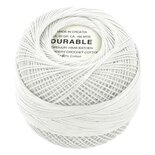 Durable, borduur- haakkatoen - Kleur 1000 Wit