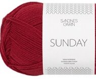 Sunday - 4236 deep  Red