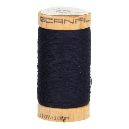 Scanfil 4818 Donkerblauw - Organic Cotton naaigaren