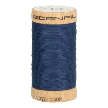Scanfil 4815 blauw - Organic Cotton naaigaren