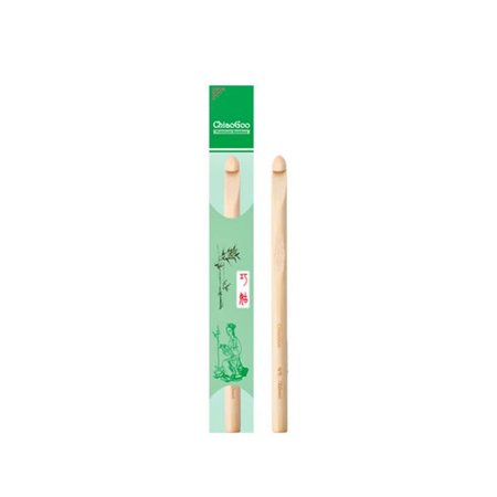 ChiaoGoo Haaknaald bamboe 15cm 3.50mm naturel