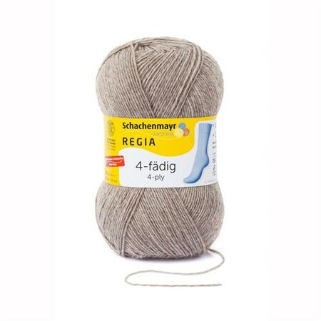 Regia 4 ply sokkengaren - Licht Bruin Melange (2070)