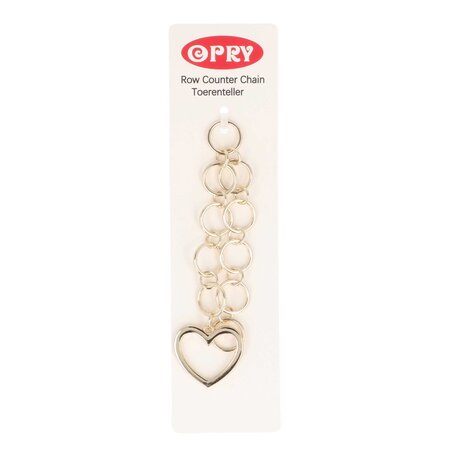 Toerenteller ketting met bedel