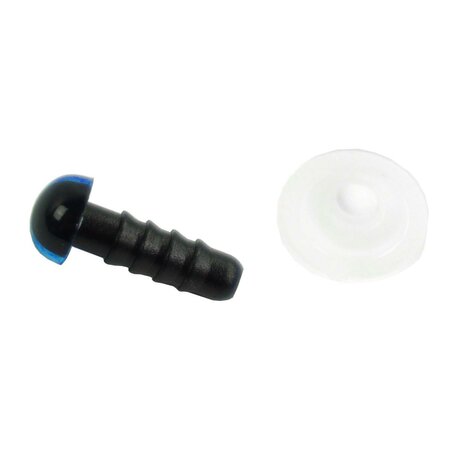 Durable Veiligheidsogen - 6 mm, zwart blauw