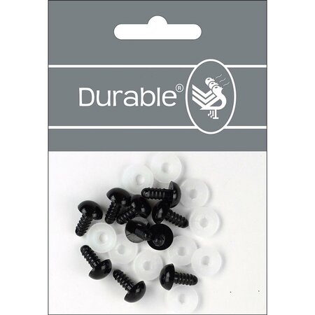 Durable Veiligheidsogen - 10 mm, zwart