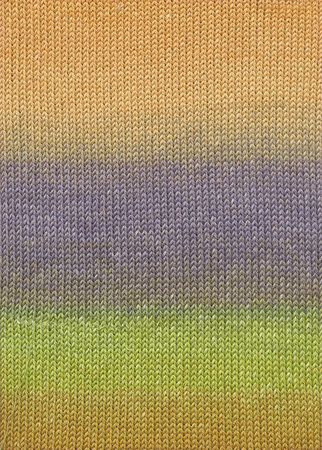 Baby Cotton Color - 028 Yellow/Lilac/Green/Orange