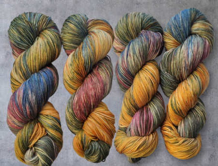 Mokum Outstanding Silk Sock - Samba