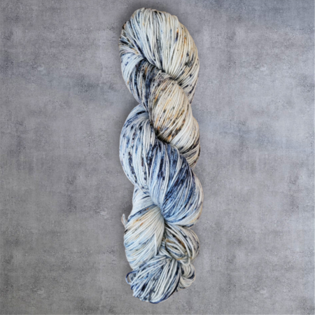 Mokum Outstanding Silk Sock - Blauwe druif