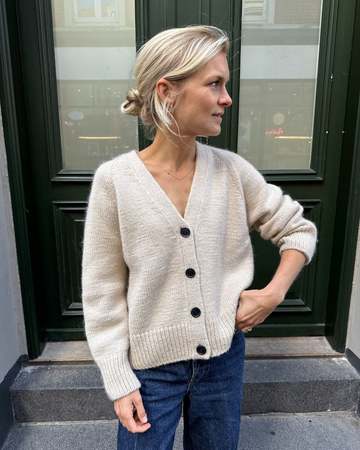 PetiteKnit - Champagne Cardigan