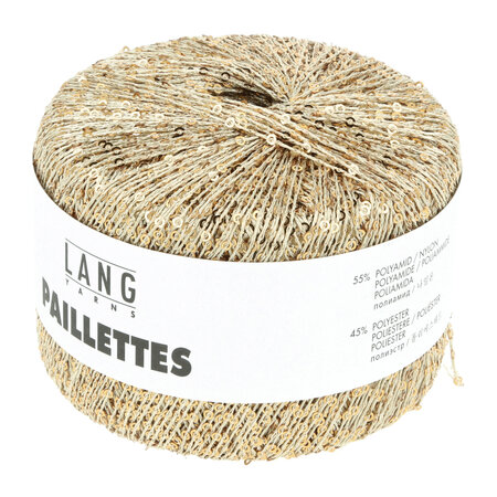 Lang Yarns Paillettes - 96 Beige Gold