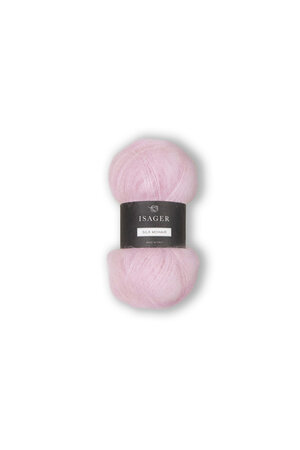 Isager Silk Mohair - 27 Light Pink