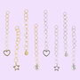 Toerenteller ketting met bedel